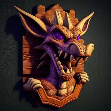 3D модель Гра Spyro 2 Riptos Rage (STL)